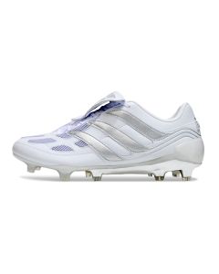 Chuteira Campo ADIDAS Predator Precision FG Made in Germany Silver Strike