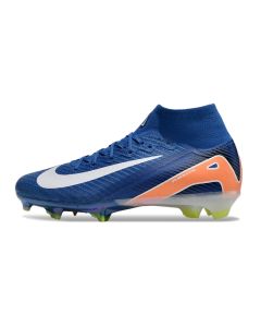 Chuteira de Campo NIKE Air Zoom Superfly 10 Elite FG Azul/Laranja