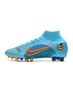 Chuteira Campo NIKE Mercurial Superfly 8 AG Elite Blue Print