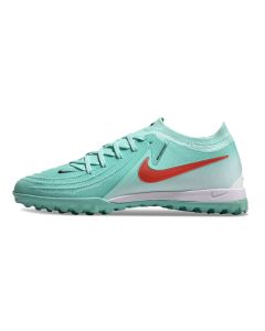 Chuteira Nike React Phantom GX II Elite Society Verde/Branco/Vermelho