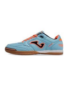 Chuteira Joma Top Flex Futsal Azul/Laranja