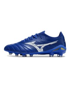 Chuteira De Campo Mizuno Morelia Neo IV Japan Azul/Branco