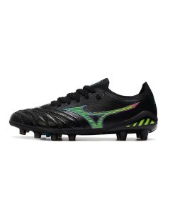 Chuteira de Campo Mizuno Morelia Neo 3 β Made In Japan FG Preto/Verde