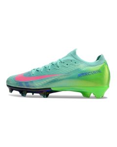 Chuteira de Campo NIKE Air Zoom Mercurial Vapor 16 Elite FG Cosmic Speed 2 Azul/Verde