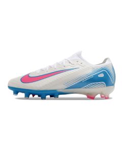 Chuteira de Campo NIKE Air Zoom Mercurial Vapor 16 Elite AG Branco/Rosa/Azul