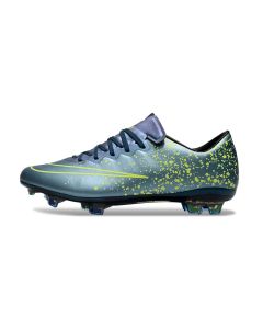 Chuteira de Campo NIKE Mercurial Vapor X FG Verde/Azul/Amarelo