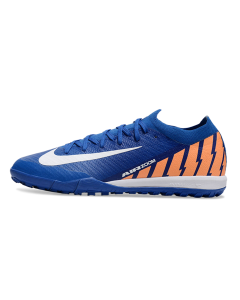 Chuteira Nike Air Zoom Mercurial Vapor 16 Pro Society Azul/Laranja