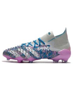 Chuteira de Campo ADIDAS Predator Freak.1 FG Rosa Azul