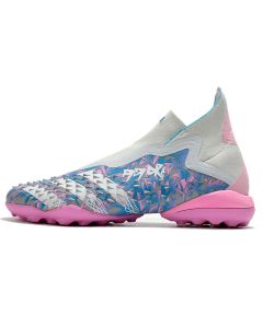 Chuteira ADIDAS Predator Freak+ Society Azul Rosa