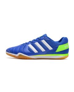 Chuteira ADIDAS Top Sala MD Futsal Azul/Verde