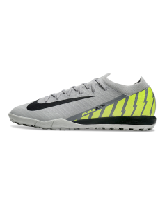 Chuteira Nike Air Zoom Mercurial Vapor 16 Pro Society Cinza/Verde