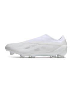 Chuteira de Campo ADIDAS X CrazyFast+ LL FG Branco