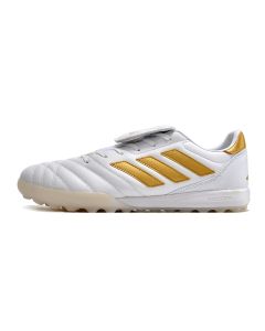 Chuteira ADIDAS Copa Gloro Society Branco/Dourado