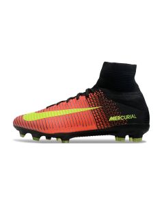 Chuteira de Campo NIKE Mercurial Superfly 5 FG Vermelho/Amarelo/Preto