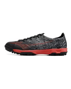 Chuteira Mizuno Alpha Elite AS Society Preto/Vermelho