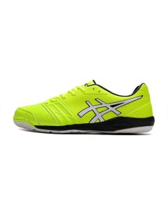 Chuteira Asics Japan Destaque FF Futsal Verde/Prata