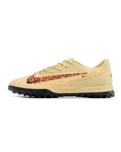 Chuteira Nike Phantom GX Academy Society Laranja/Preto