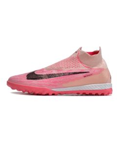 Chuteira Nike React Phantom GX Elite DF Society Rosa