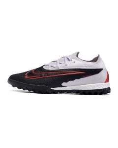 Chuteira Nike React Phantom GX Elite Society Preto/Branco/Vermelho