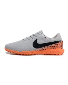 Chuteira NIKE Tiempo Legend 10 Academy Society Cinza/Laranja