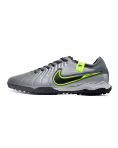 Chuteira NIKE Tiempo Legend 10 Pro Society Cinza/Preto