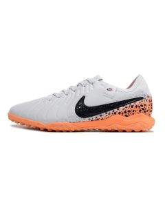 Chuteira NIKE Tiempo Legend 10 Pro Society Cinza/Laranja