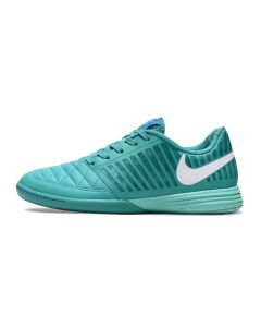 Chuteira NIKE Lunar Gato II Futsal Azul/Verde