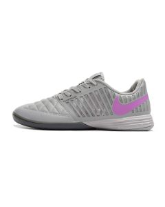 Chuteira NIKE Lunar Gato II Futsal Cinza/Roxo