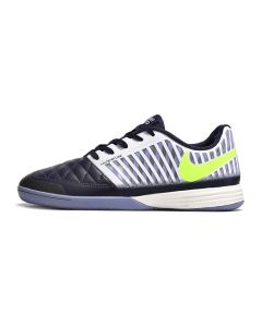 Chuteira NIKE Lunar Gato II Futsal Preto/Branco/Roxo