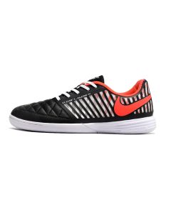 Chuteira NIKE Lunar Gato II Futsal Preto/Vermelho/Branco