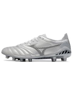 Chuteira de Campo Mizuno Morelia Neo 3 FG Prata