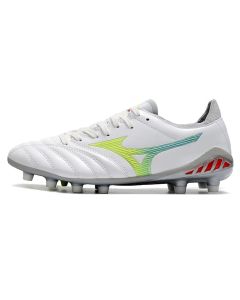 Chuteira de Campo Mizuno Morelia Neo 3 FG Branco/Colors