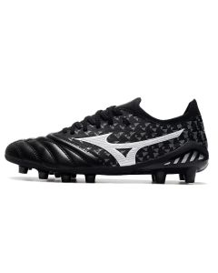 Chuteira de Campo Mizuno Morelia Neo 3 β Made In Japan FG Preto Branco