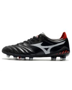 Chuteira de Campo Mizuno Morelia Neo 3 FG Preto/Vermelho