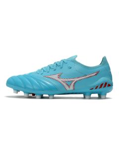 Chuteira de Campo Mizuno Morelia Neo 3 β Made In Japan FG Azul Royal