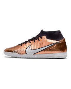 Chuteira NIKE Air Zoom Mercurial Superfly 9 Academy Futsal Cobre