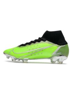 Chuteira Campo NIKE Mercurial Superfly 8 FG Elite Verde Prata