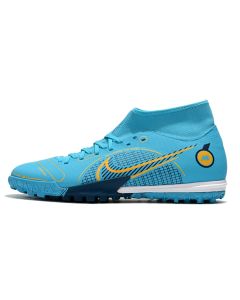 Chuteira Society Nike Mercurial Superfly 8 Academy Blue Print