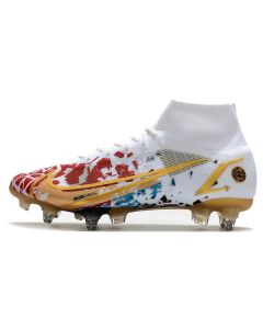 Chuteira Campo NIKE Mercurial Superfly 8 SG Elite Record Breaking CR7