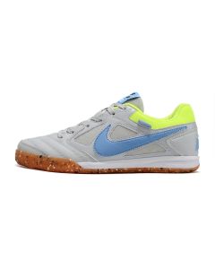 Chuteira NIKE SB Gato Futsal Cinza/Azul/Amarelo