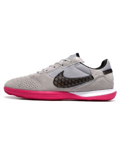 Chuteira NIKE Street Gato Futsal Cinza Rosa