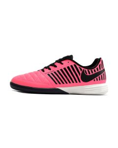 Chuteira NIKE Lunar Gato II Futsal Rosa/Preto