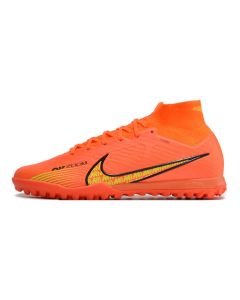 Chuteira NIKE Air Zoom Mercurial Superfly 9 Elite Society Laranja/Amarelo