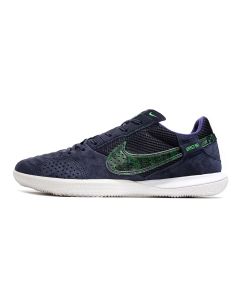 Chuteira NIKE Street Gato Futsal Azul/Verde