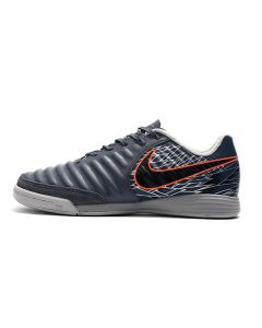 Chuteira NIKE Tiempo Legend 7 Academy Futsal Cinza/Vermelho