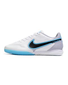 Chuteira NIKE Tiempo Legend 9 Pro Futsal Branco/Azul