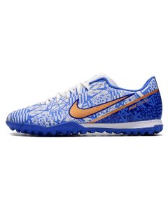 Chuteira Nike Air Zoom Mercurial Vapor 15 Academy Society CR7 Azul Branco