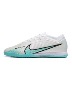 Chuteira Nike Air Zoom Mercurial Vapor 15 Elite Futsal Branco/Azul