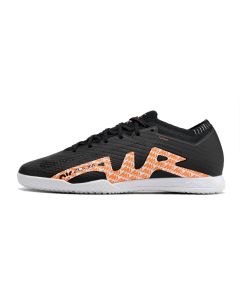 Chuteira Nike Air Zoom Mercurial Vapor 15 Elite Futsal Preto/Laranja