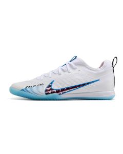 Chuteira Nike Air Zoom Mercurial Vapor 15 Pro Futsal Branco Azul